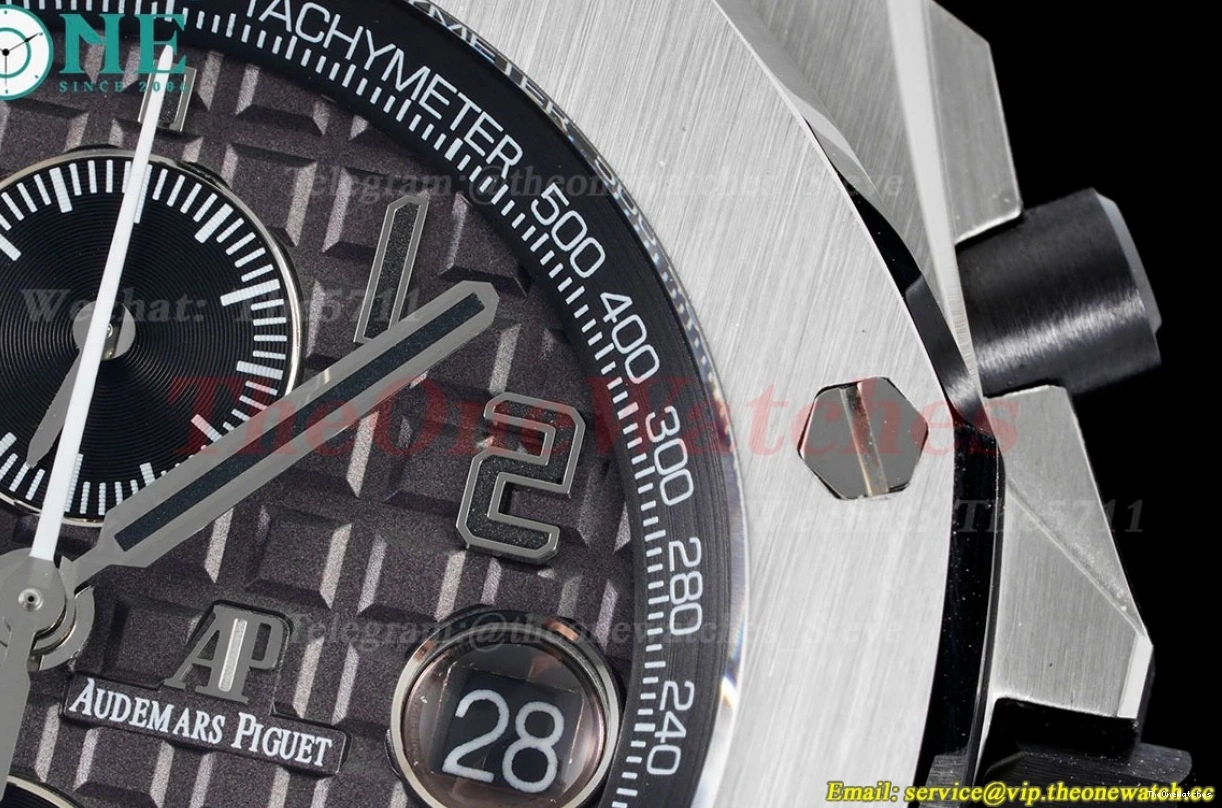 42mm APF Oak Offshore Royal A3126 LE Grey SS Num 0301